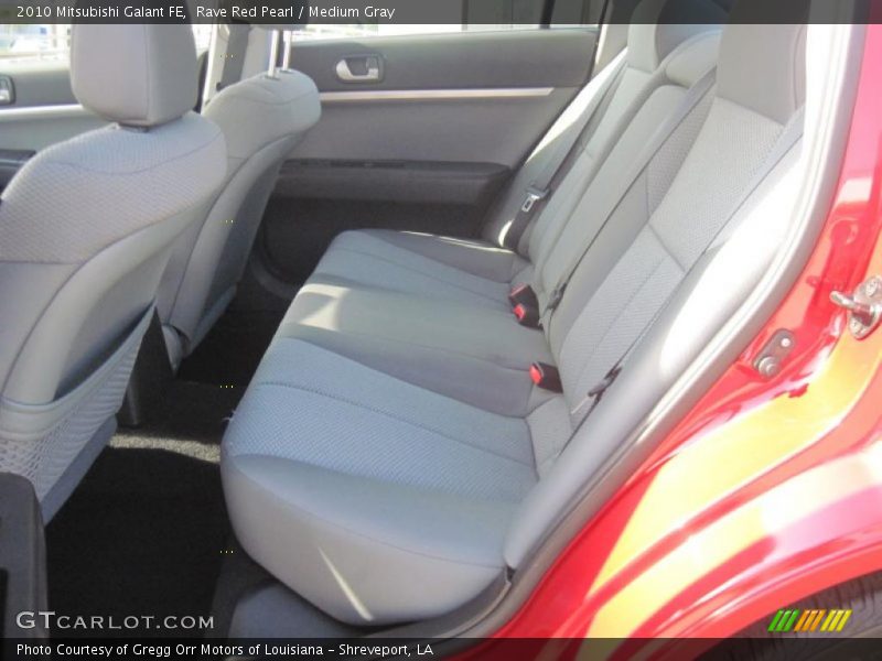Rave Red Pearl / Medium Gray 2010 Mitsubishi Galant FE