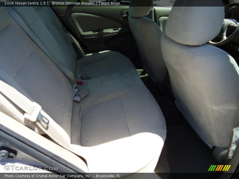 Bronze Shimmer Metallic / Taupe Beige 2006 Nissan Sentra 1.8 S