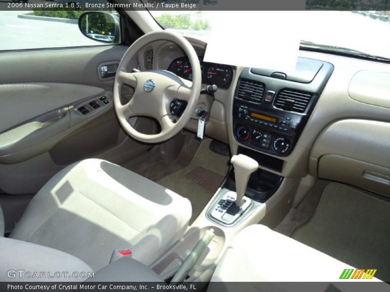 Bronze Shimmer Metallic / Taupe Beige 2006 Nissan Sentra 1.8 S