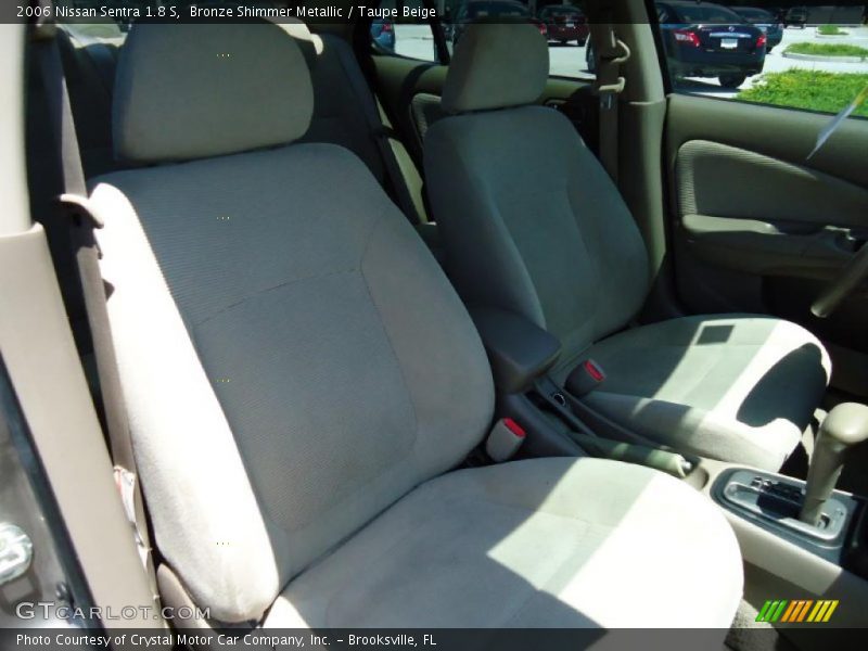 Bronze Shimmer Metallic / Taupe Beige 2006 Nissan Sentra 1.8 S