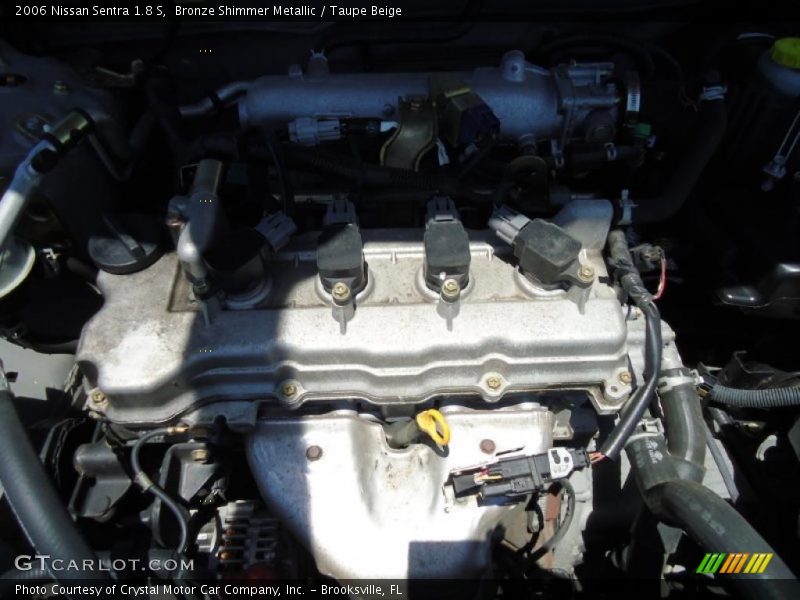 Bronze Shimmer Metallic / Taupe Beige 2006 Nissan Sentra 1.8 S