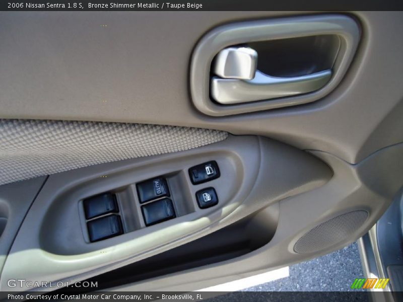 Bronze Shimmer Metallic / Taupe Beige 2006 Nissan Sentra 1.8 S