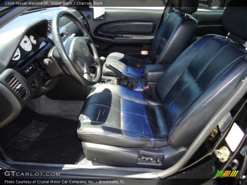 Super Black / Charcoal Black 1999 Nissan Maxima SE