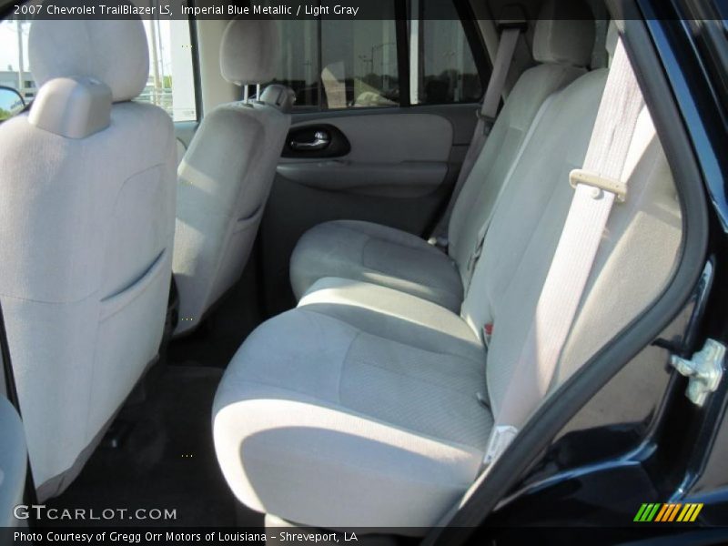 Imperial Blue Metallic / Light Gray 2007 Chevrolet TrailBlazer LS