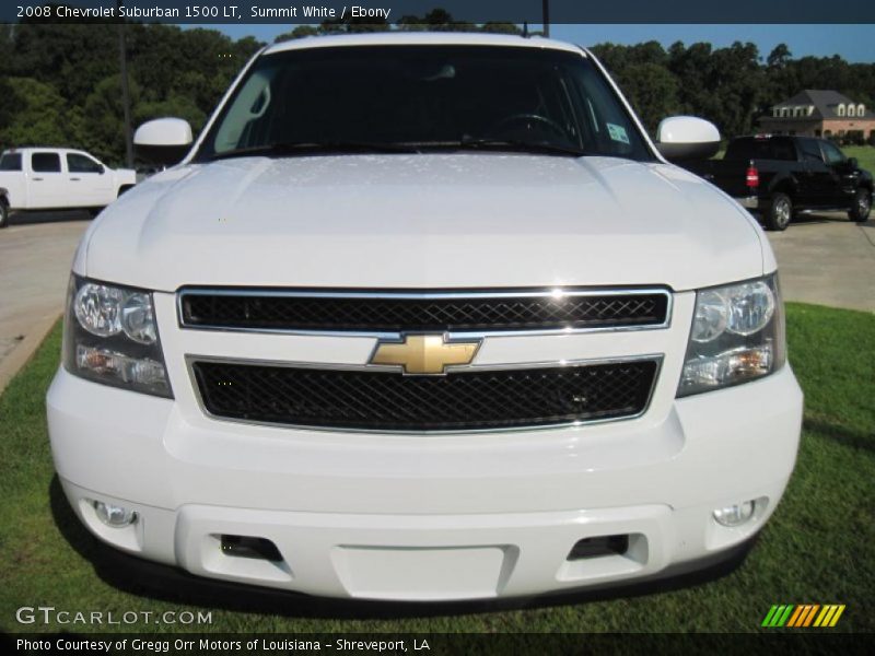 Summit White / Ebony 2008 Chevrolet Suburban 1500 LT