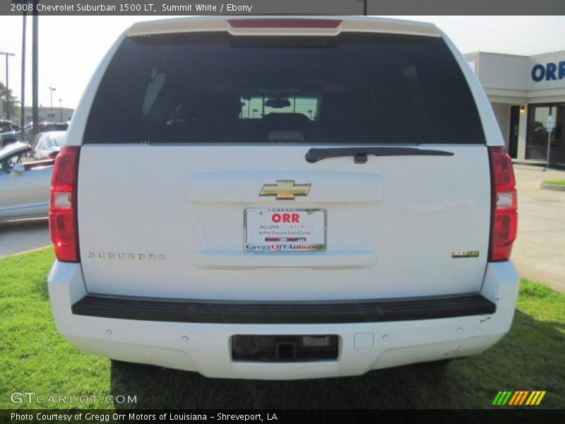 Summit White / Ebony 2008 Chevrolet Suburban 1500 LT