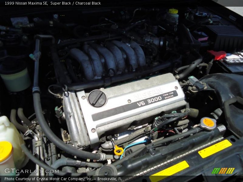 Super Black / Charcoal Black 1999 Nissan Maxima SE