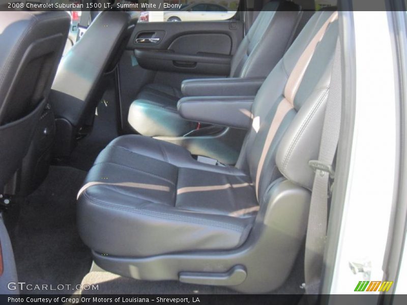 Summit White / Ebony 2008 Chevrolet Suburban 1500 LT