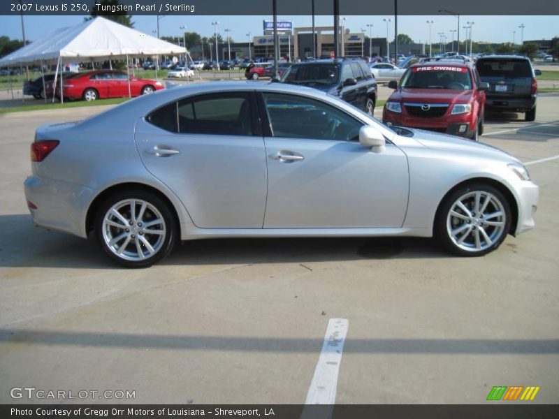 Tungsten Pearl / Sterling 2007 Lexus IS 250