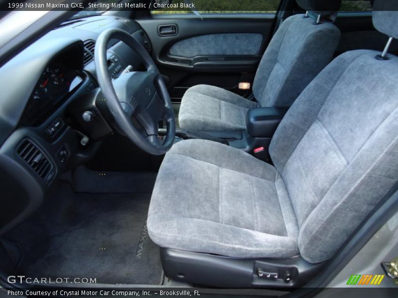 Sterling Mist Metallic / Charcoal Black 1999 Nissan Maxima GXE