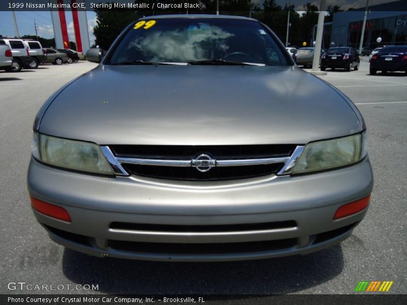 Sterling Mist Metallic / Charcoal Black 1999 Nissan Maxima GXE