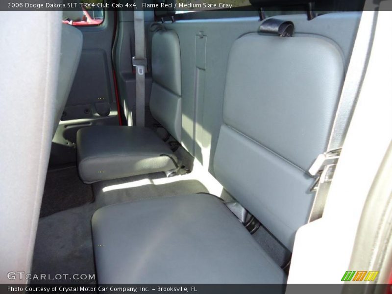 Flame Red / Medium Slate Gray 2006 Dodge Dakota SLT TRX4 Club Cab 4x4