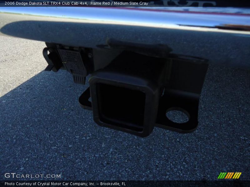 Flame Red / Medium Slate Gray 2006 Dodge Dakota SLT TRX4 Club Cab 4x4