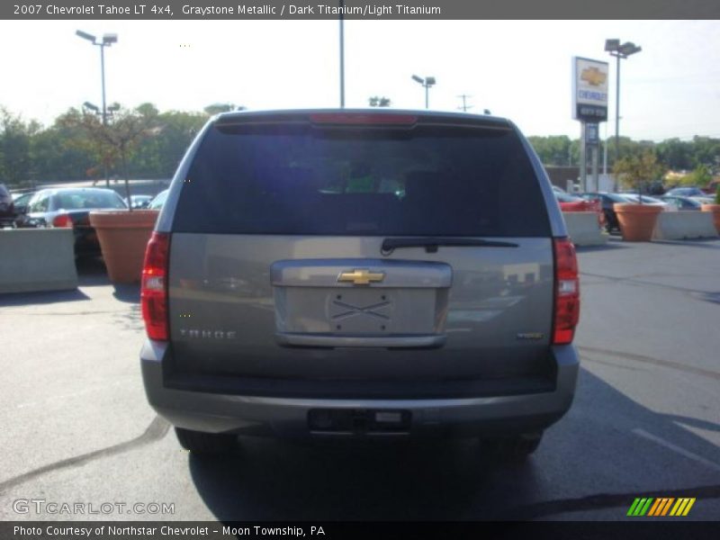 Graystone Metallic / Dark Titanium/Light Titanium 2007 Chevrolet Tahoe LT 4x4