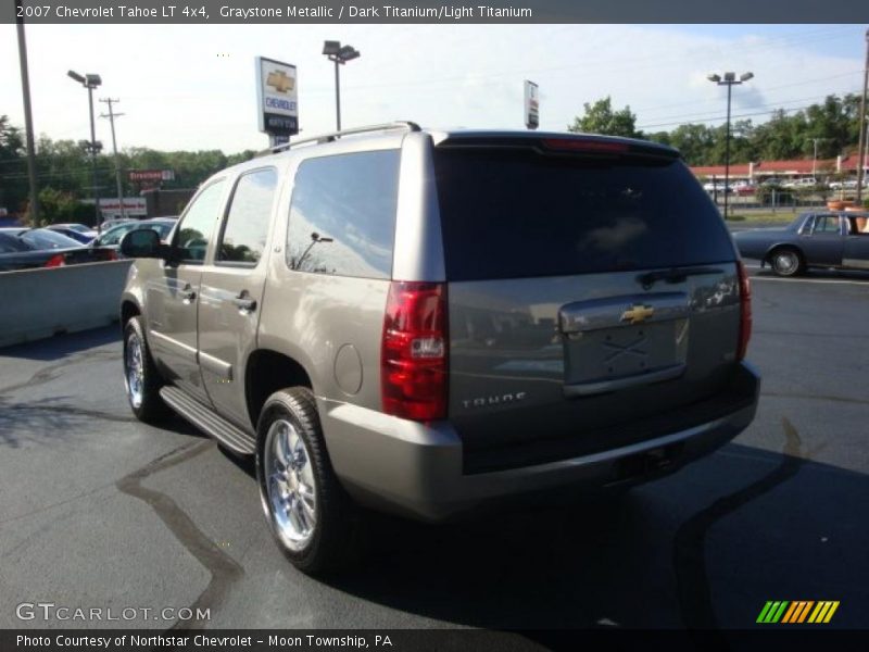 Graystone Metallic / Dark Titanium/Light Titanium 2007 Chevrolet Tahoe LT 4x4