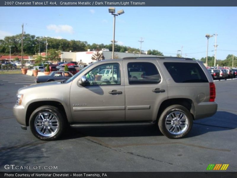 Graystone Metallic / Dark Titanium/Light Titanium 2007 Chevrolet Tahoe LT 4x4