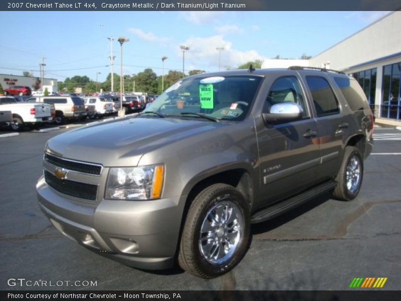 Graystone Metallic / Dark Titanium/Light Titanium 2007 Chevrolet Tahoe LT 4x4