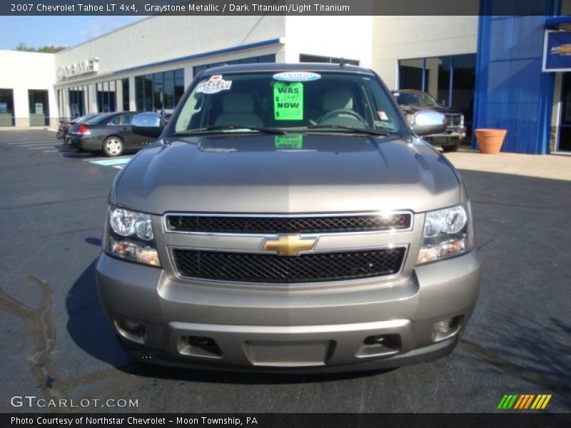 Graystone Metallic / Dark Titanium/Light Titanium 2007 Chevrolet Tahoe LT 4x4