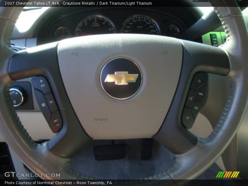 Graystone Metallic / Dark Titanium/Light Titanium 2007 Chevrolet Tahoe LT 4x4