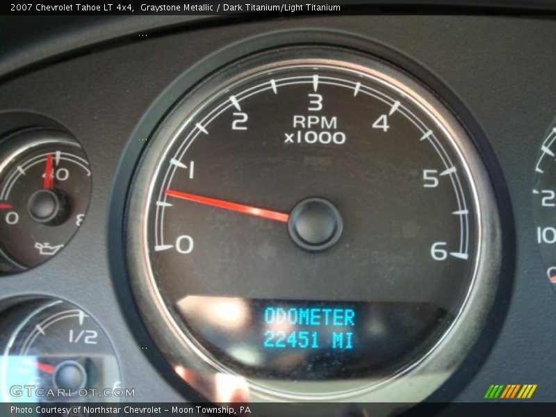 Graystone Metallic / Dark Titanium/Light Titanium 2007 Chevrolet Tahoe LT 4x4