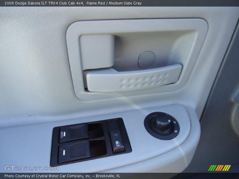 Flame Red / Medium Slate Gray 2006 Dodge Dakota SLT TRX4 Club Cab 4x4