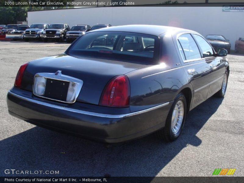 Midnight Grey Metallic / Light Graphite 2000 Lincoln Town Car Executive