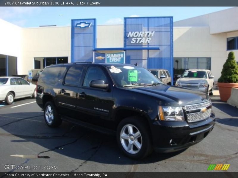 Black / Ebony 2007 Chevrolet Suburban 1500 LT 4x4