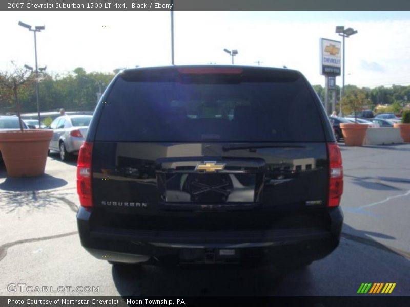 Black / Ebony 2007 Chevrolet Suburban 1500 LT 4x4