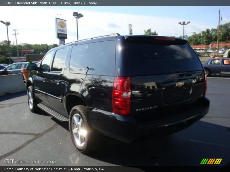 Black / Ebony 2007 Chevrolet Suburban 1500 LT 4x4