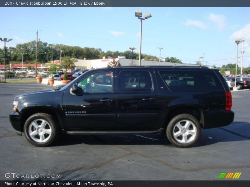 Black / Ebony 2007 Chevrolet Suburban 1500 LT 4x4