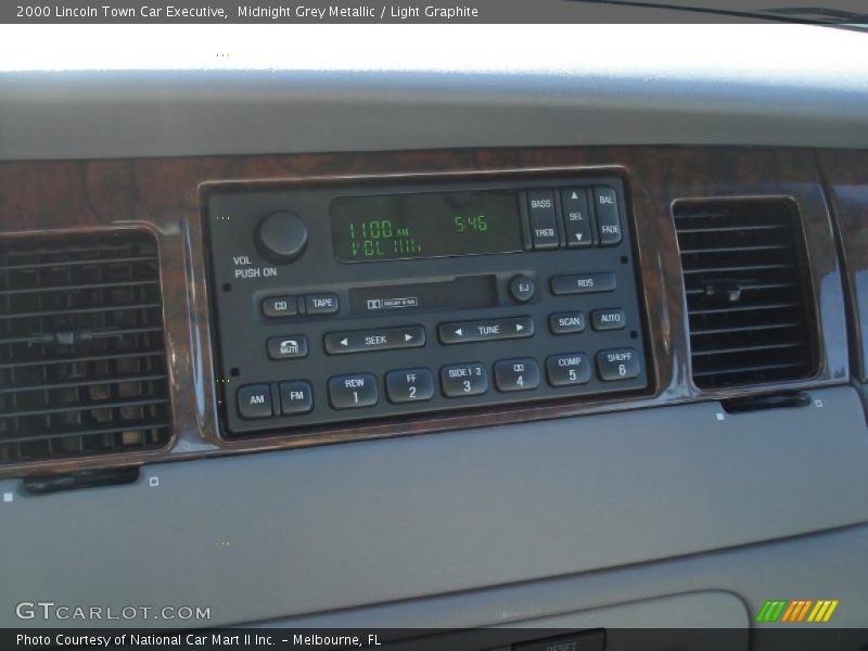 Midnight Grey Metallic / Light Graphite 2000 Lincoln Town Car Executive