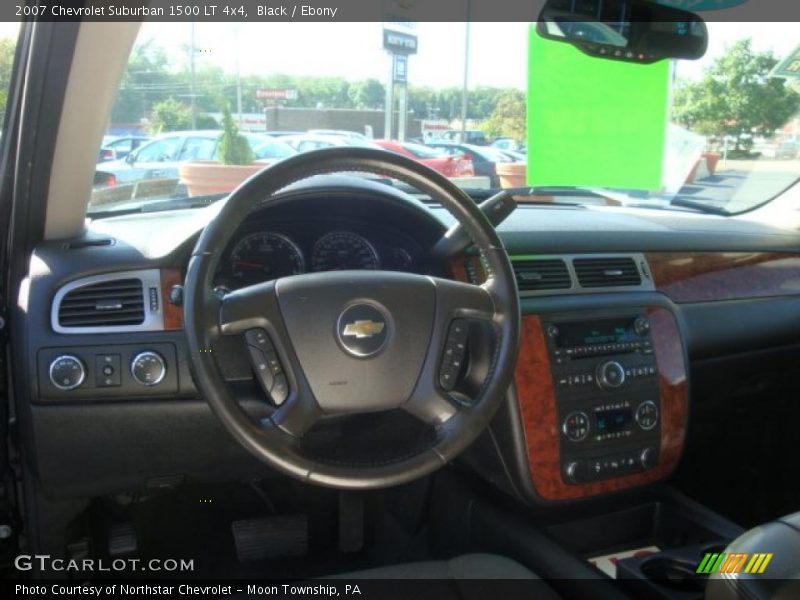 Black / Ebony 2007 Chevrolet Suburban 1500 LT 4x4