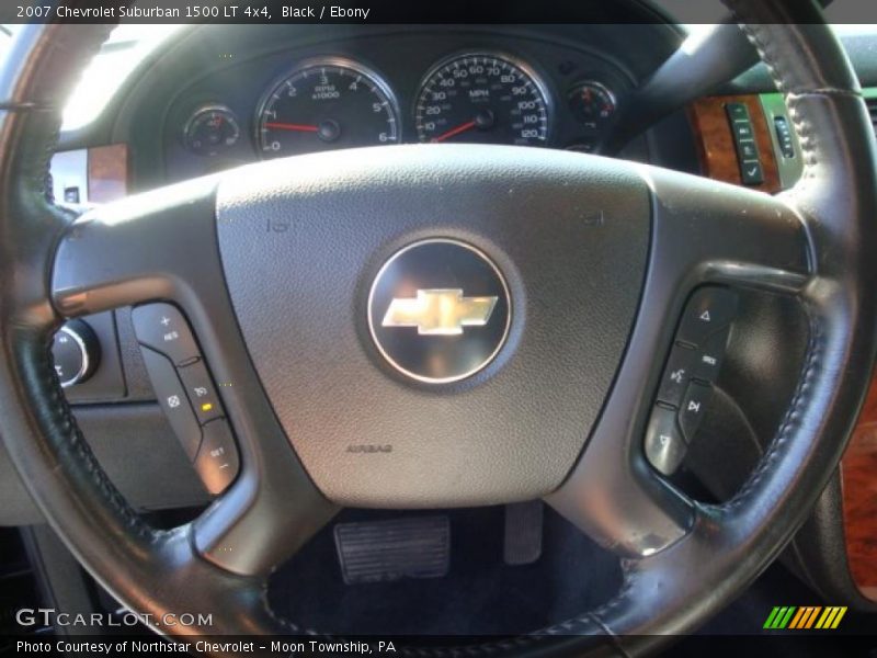 Black / Ebony 2007 Chevrolet Suburban 1500 LT 4x4