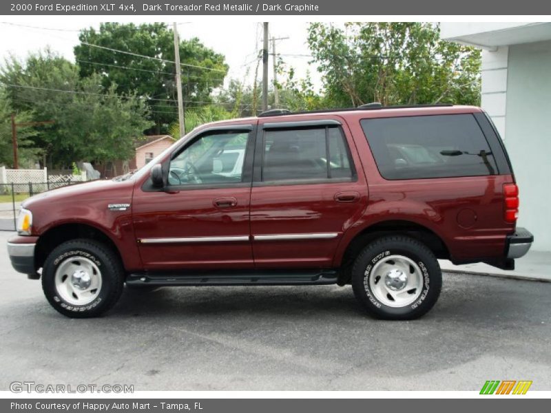 Dark Toreador Red Metallic / Dark Graphite 2000 Ford Expedition XLT 4x4