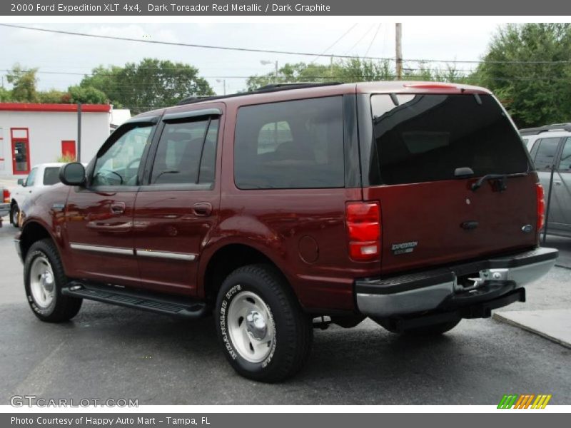 Dark Toreador Red Metallic / Dark Graphite 2000 Ford Expedition XLT 4x4