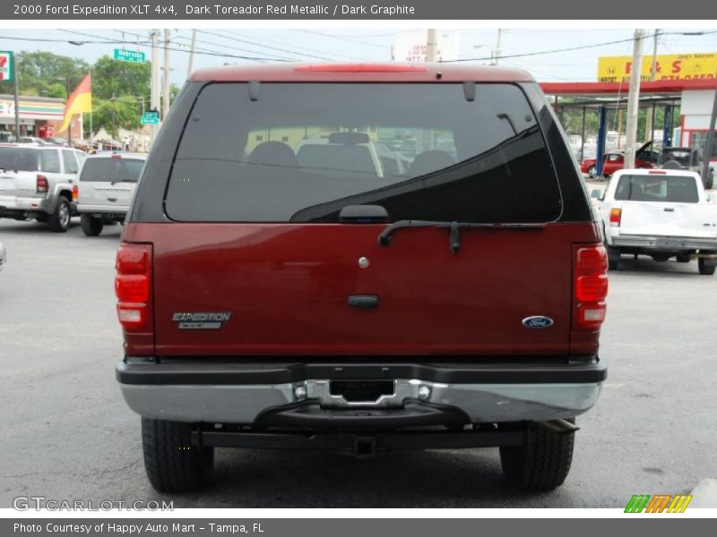 Dark Toreador Red Metallic / Dark Graphite 2000 Ford Expedition XLT 4x4