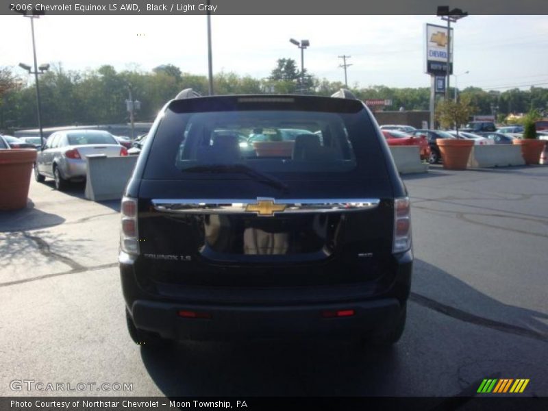 Black / Light Gray 2006 Chevrolet Equinox LS AWD