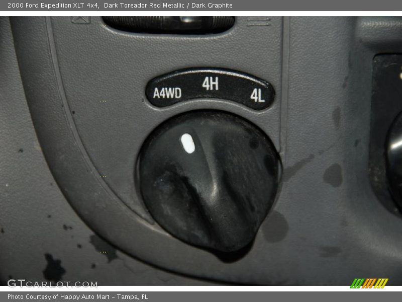 Dark Toreador Red Metallic / Dark Graphite 2000 Ford Expedition XLT 4x4