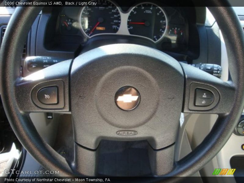 Black / Light Gray 2006 Chevrolet Equinox LS AWD