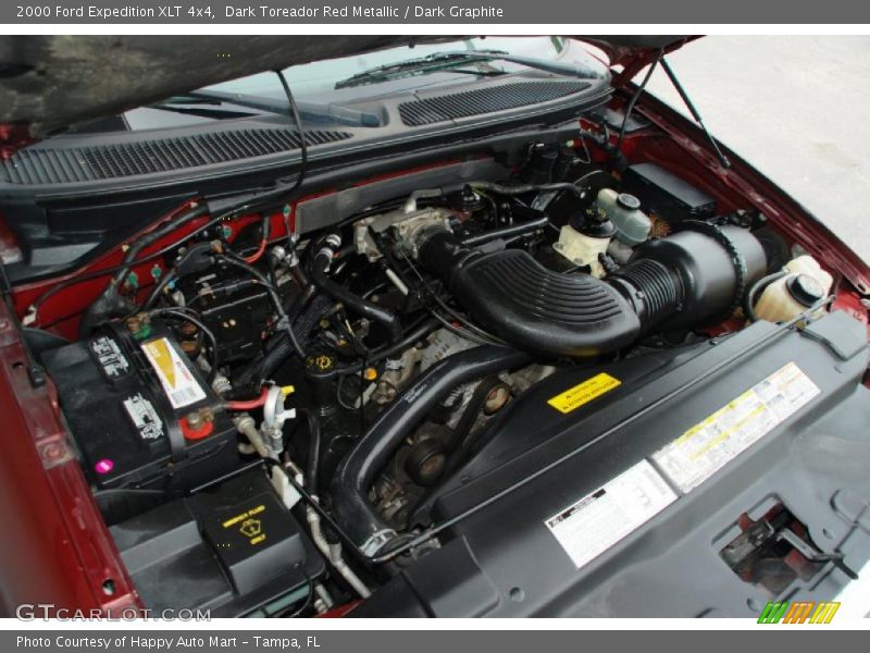 Dark Toreador Red Metallic / Dark Graphite 2000 Ford Expedition XLT 4x4