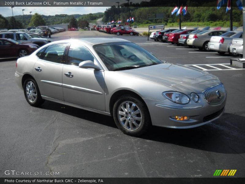 Platinum Metallic / Titanium 2008 Buick LaCrosse CXL