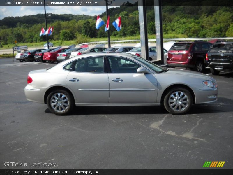 Platinum Metallic / Titanium 2008 Buick LaCrosse CXL