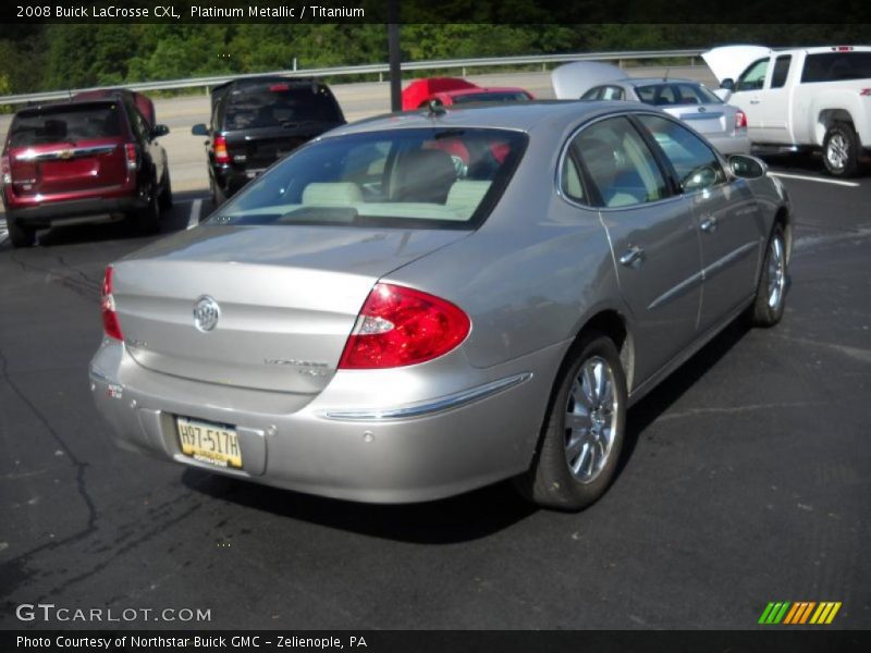 Platinum Metallic / Titanium 2008 Buick LaCrosse CXL