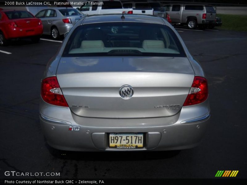 Platinum Metallic / Titanium 2008 Buick LaCrosse CXL