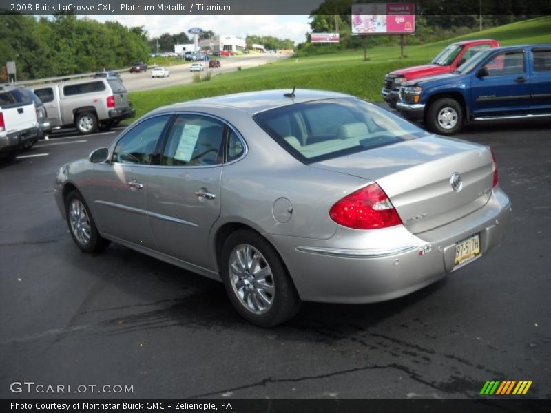 Platinum Metallic / Titanium 2008 Buick LaCrosse CXL