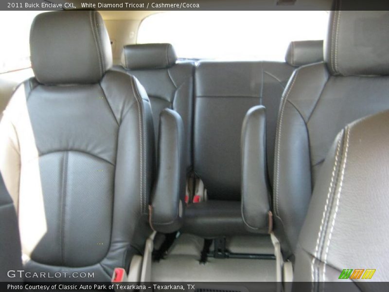 White Diamond Tricoat / Cashmere/Cocoa 2011 Buick Enclave CXL