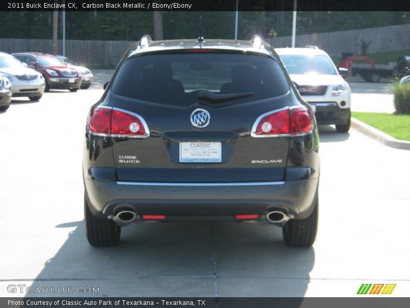 Carbon Black Metallic / Ebony/Ebony 2011 Buick Enclave CX