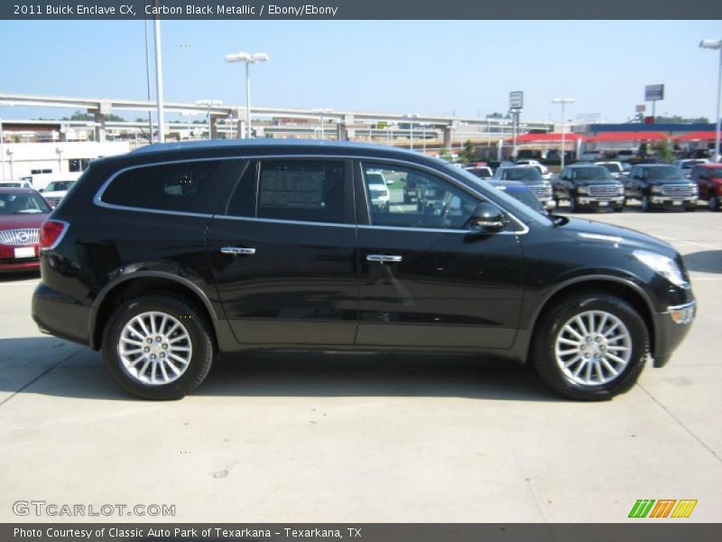 Carbon Black Metallic / Ebony/Ebony 2011 Buick Enclave CX