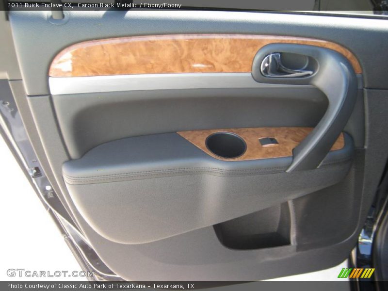 Carbon Black Metallic / Ebony/Ebony 2011 Buick Enclave CX