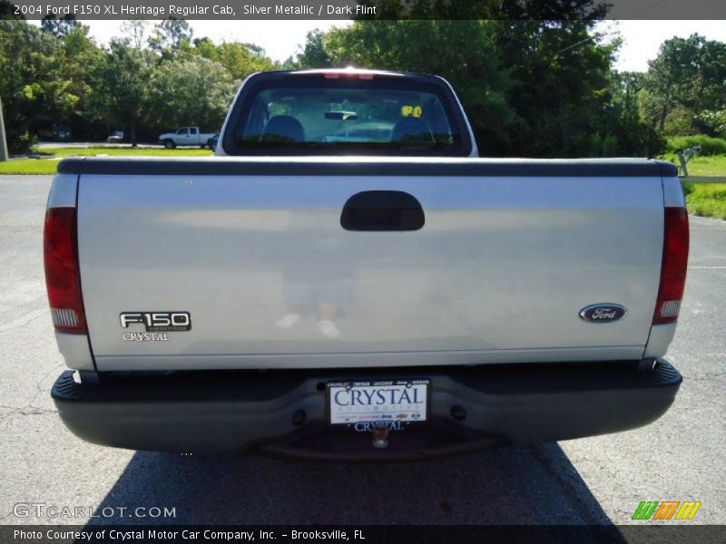 Silver Metallic / Dark Flint 2004 Ford F150 XL Heritage Regular Cab